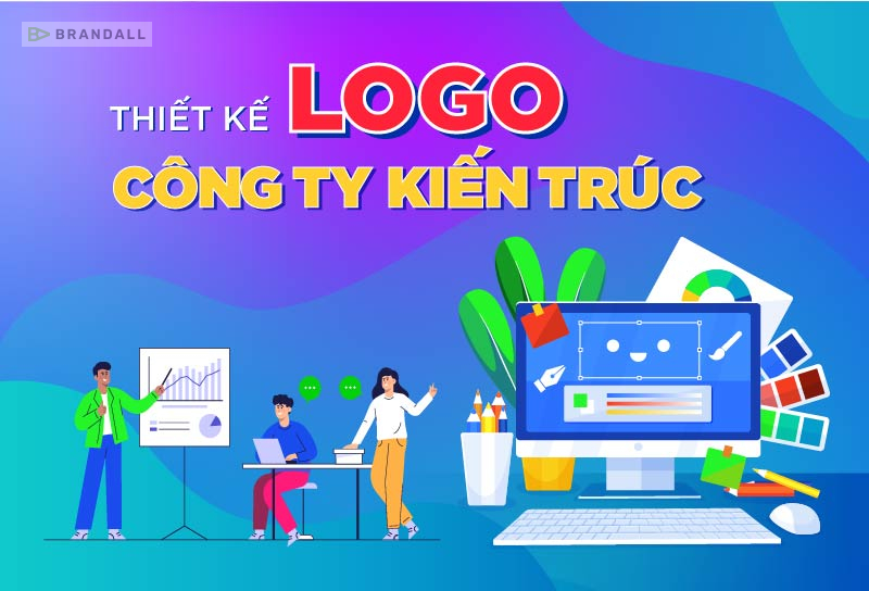 thiết kế logo công ty kiến trúc